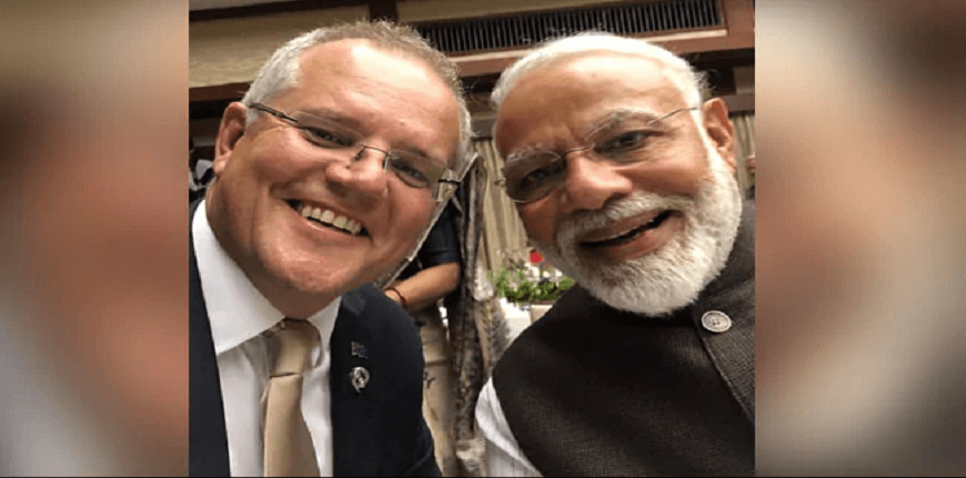 Scott Morrison confident of India-Australia trade pact opening big door