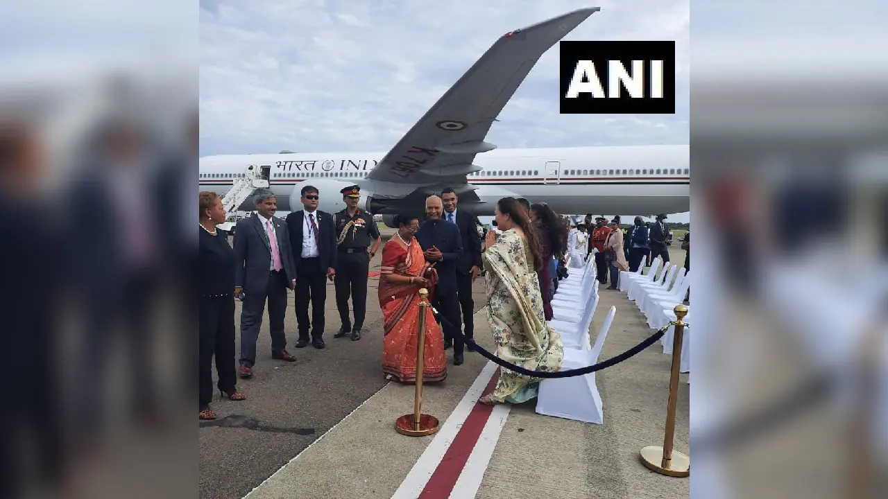 President Kovind's four-day Jamaica visit commences today with rousing welcome from Indian diaspora