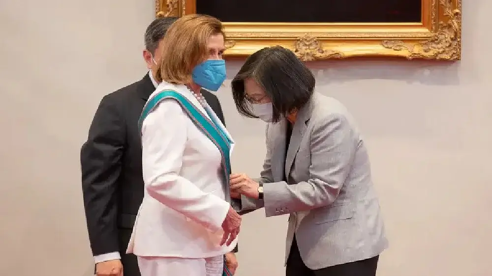 Pelosi meets Taiwan's President, says US will always support Taipei