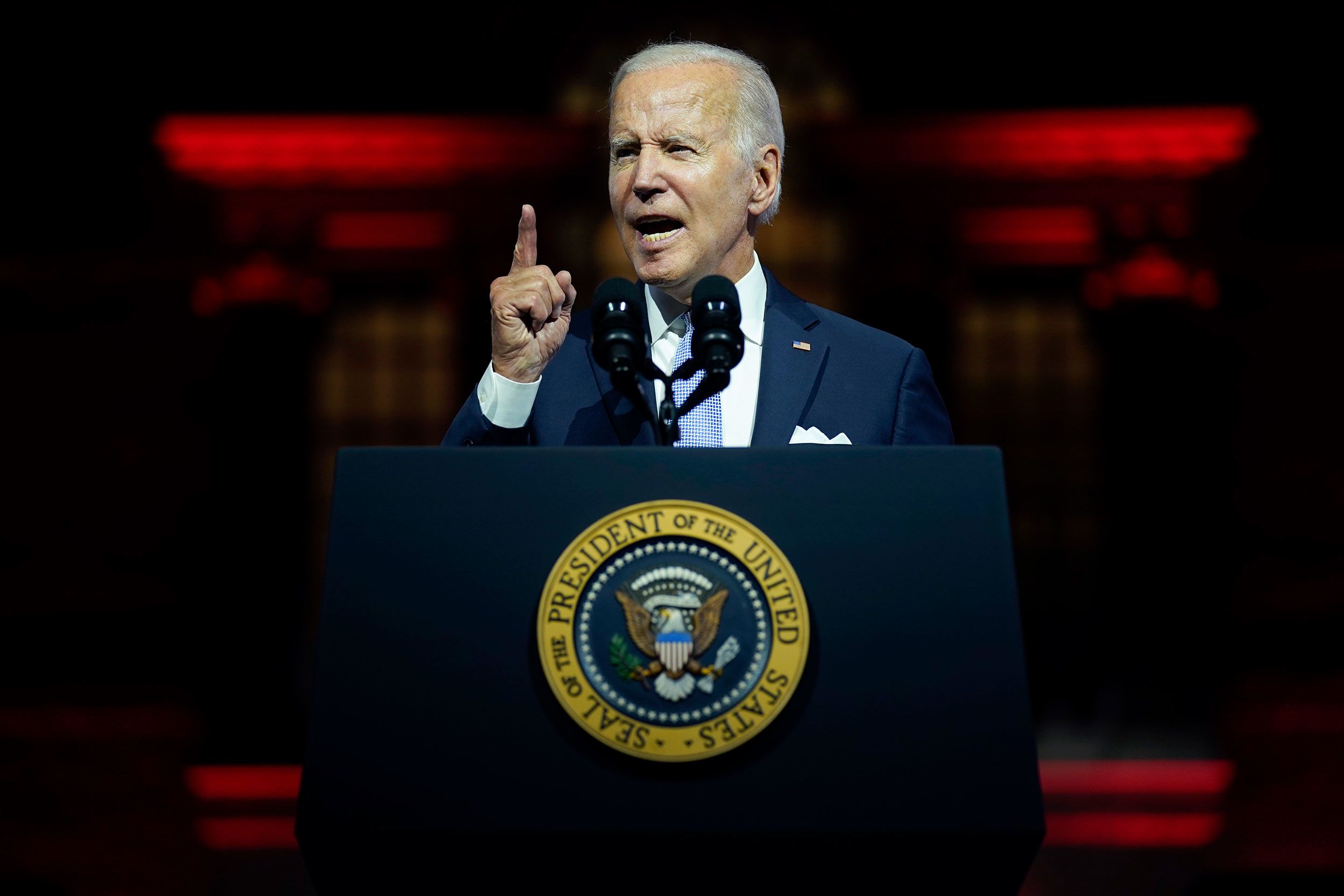Biden says 'MAGA Forces' trying to repeal rights, people must defend US democracy