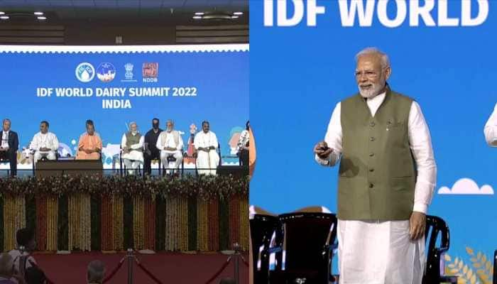 PM Modi inaugurates World Dairy Summit 2022