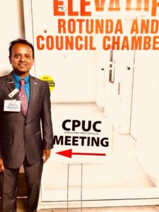 Rishi Kumar at various CPUC hearings (2)
