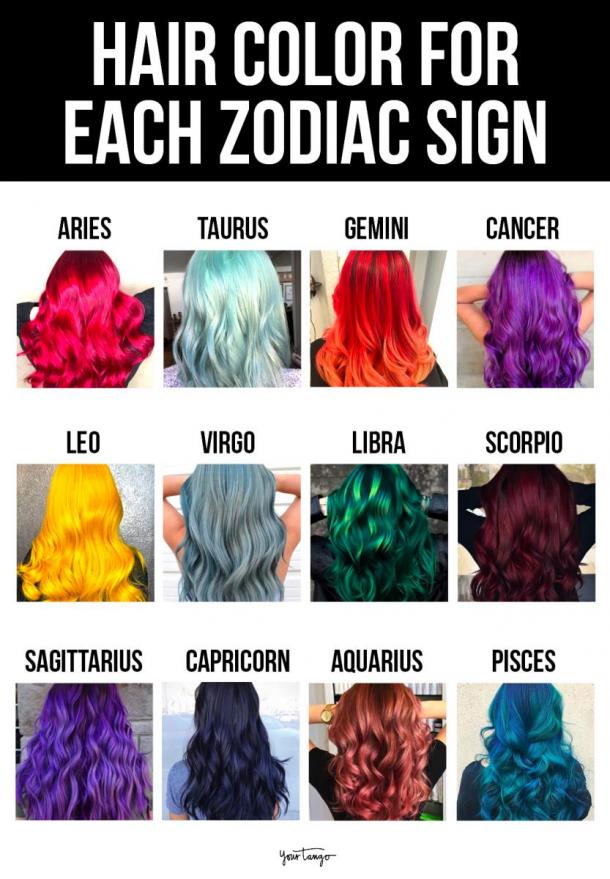 The perfect hair colour as per your zodiac sign