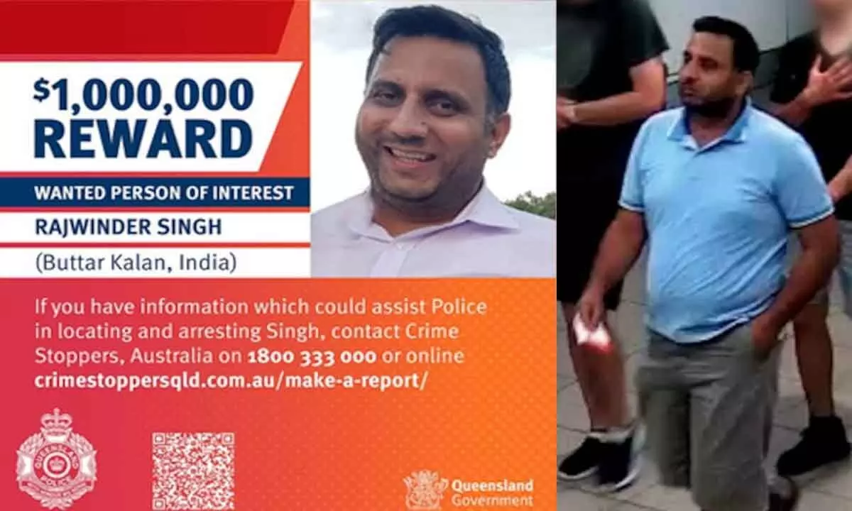 $1 mn reward to nab Indian suspect in Australia murder case