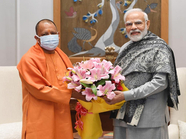 UP CM Yogi Adityanath meets PM Modi in Delhi