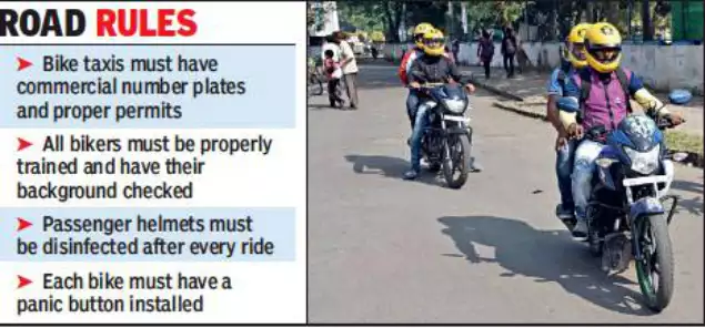 Commercial number plates mandatory for app-bikes