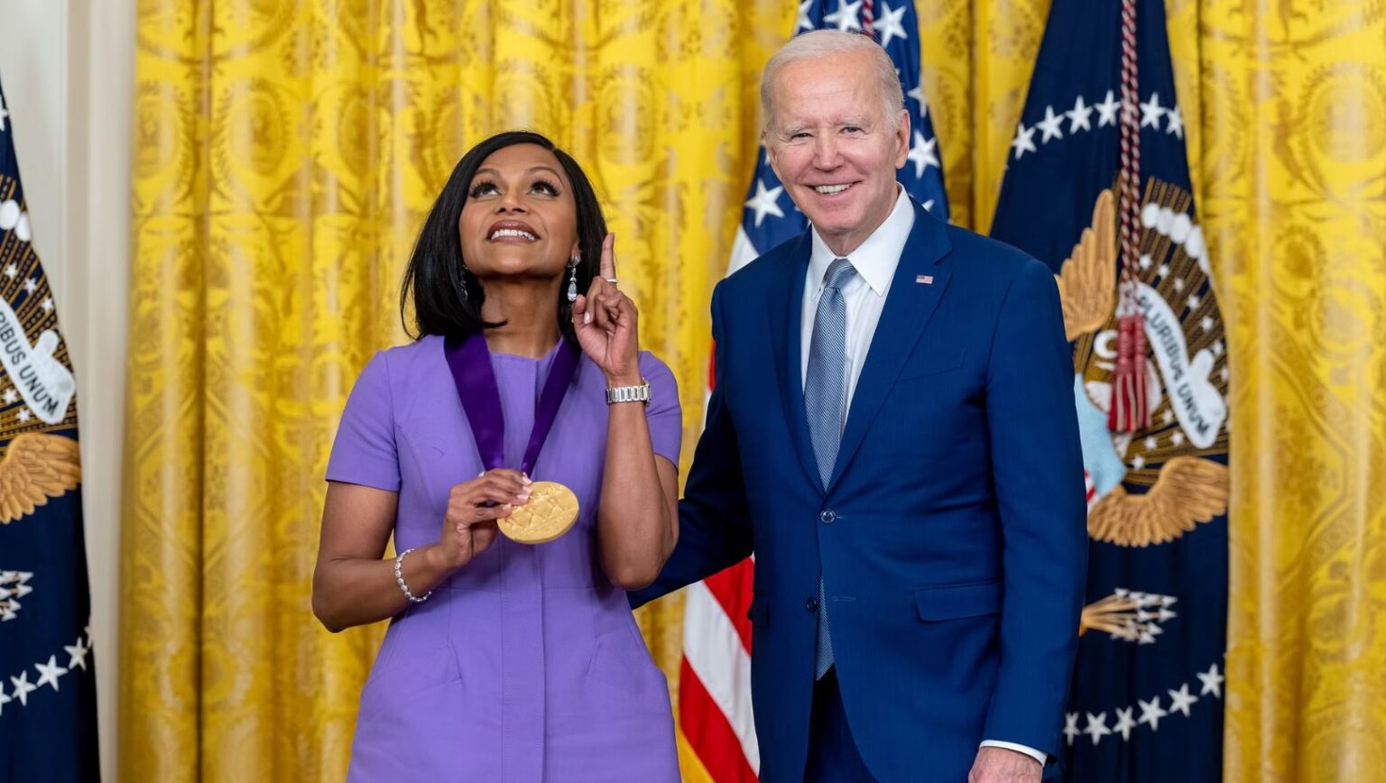 Biden awards prestigious National Medal of Arts to Mindy Kaling