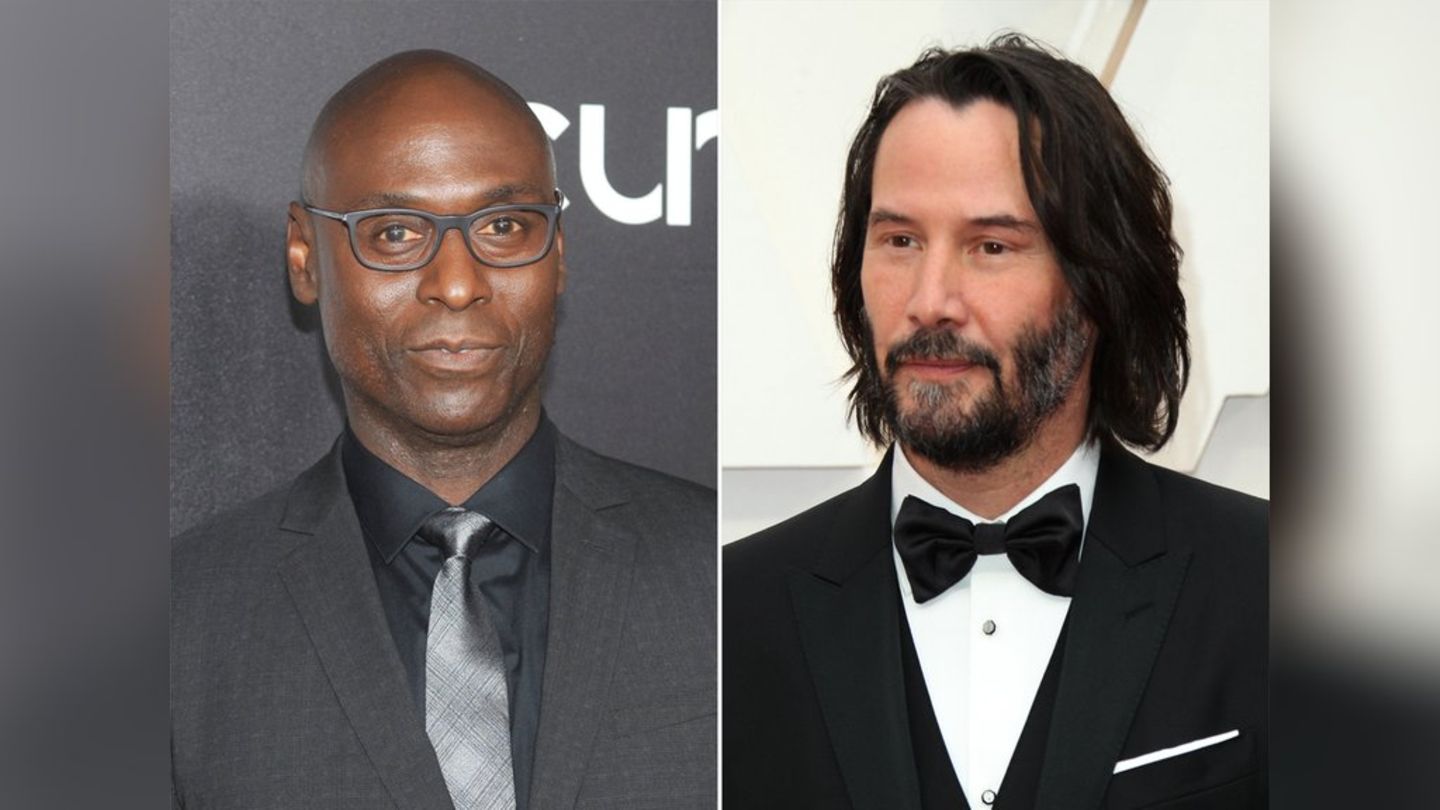 Keanu Reeves Pays Tribute to Lance Reddick at “John Wick 4