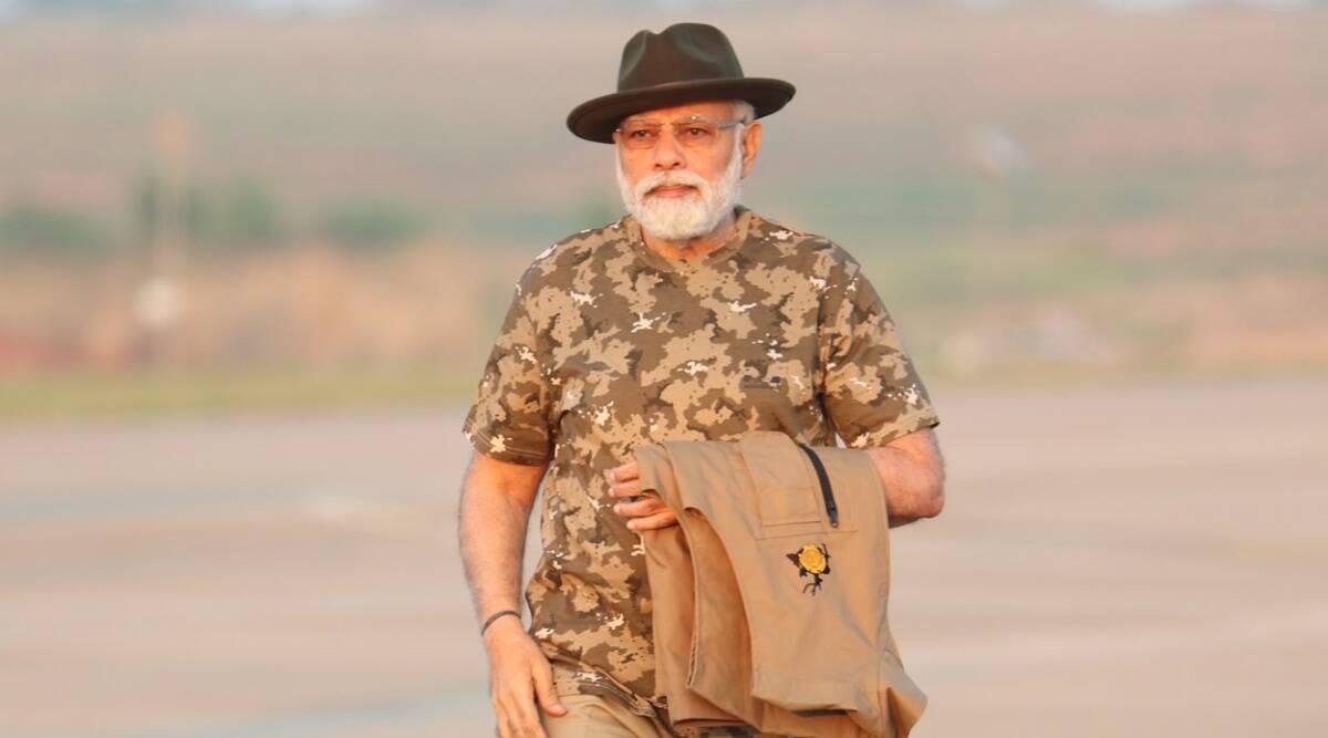 PM Modi In Jungle Safari