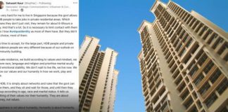 Indian-origin woman in Singapore slammed for 'discriminatory' post on housing