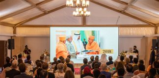 Ambassadors connect deeply with the BAPS Hindu Mandir, embracing its sacred History and civilizational impact