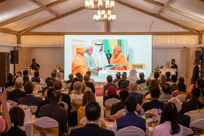 Ambassadors connect deeply with the BAPS Hindu Mandir, embracing its sacred History and civilizational impact