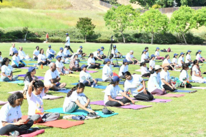 Consulate General of India, SFO, celebrates International Yoga Day on June 17