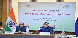 First Round Table Joint meeting between India, New Zealand held in Delhi