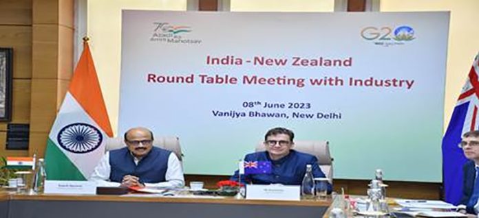 First Round Table Joint meeting between India, New Zealand held in Delhi