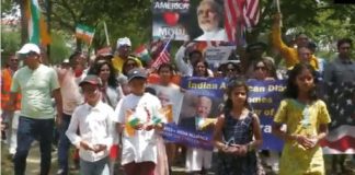 Indian Americans hold Unity march in Washington ahead of PM Modi's visit