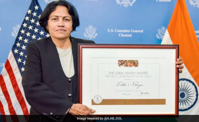 Indian child rights advocate wins US Dept of Labor's top award
