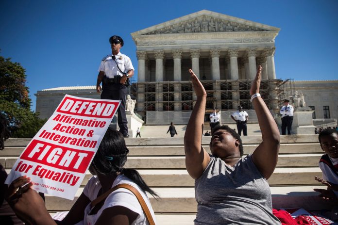 What happens if the US Supreme Court bans affirmative action