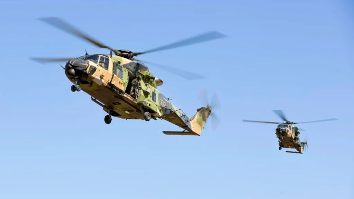 Four Australian aircrew killed after military helicopter crash during joint wargames with US