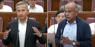 Home Affairs and Law Minister Shanmugam and Foreign Minister Balakrishnan