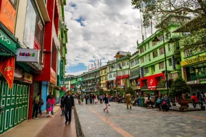 Sikkim's Upmarket Street