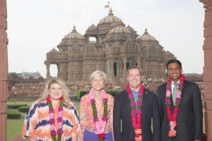 02 - US Congressional Delegation at BAPS Shri Swaminarayan Akshardham New Delhi