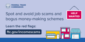 Fake jobs and money-making schemes
