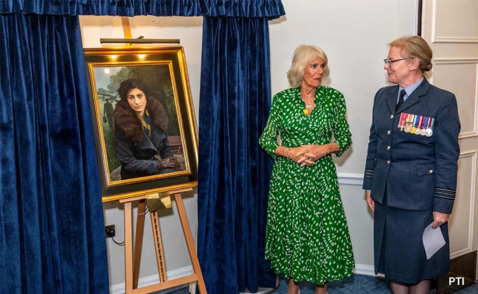 Queen Camilla unveils portrait of Indian-origin British spy Noor Inayat Khan