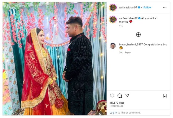 Sarfarz Khan Married
