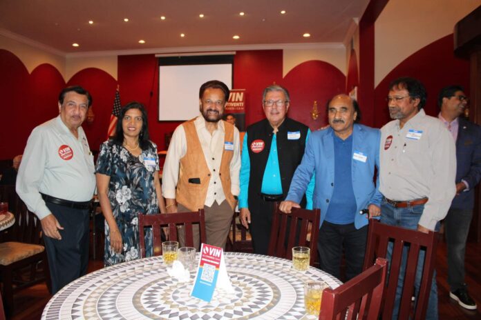 From left to right: Chandru Bhambra, Ritu Maheshwari, Dr. Romesh Japra, Shawn Ramani, Ashok Kapoor, and Sanjeev Sharma