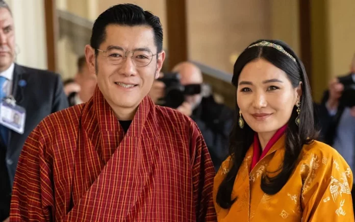 People in Bhutan celebrate birth of royal princess