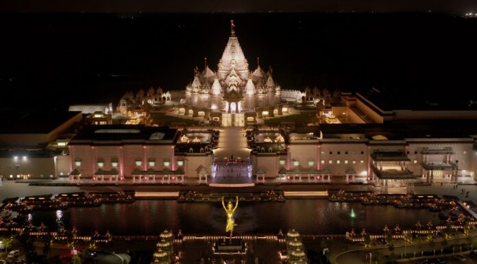 Grand Opening of BAPS Swaminarayan Akshardham in Robbinsville, New Jersey Akshardham Dedication Ceremony-