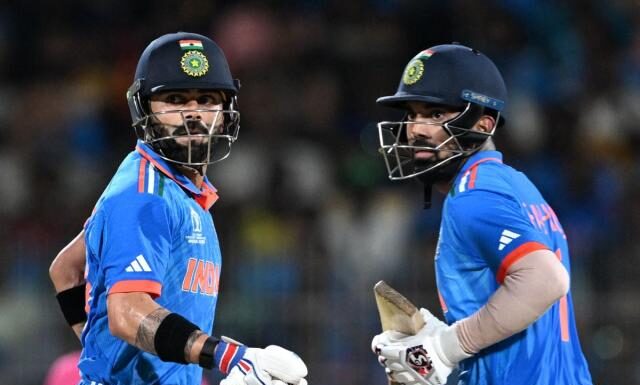 ICC Cricket World Cup: KL-Kohli help India to 6 wicket win over Australia after initial pace scare KL-Kohli help India to 6 wicket win over Australia after initial pace scare