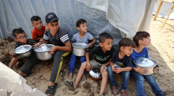 Left with no choice, parents giving salty water to children in Gaza