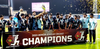 Hometown Dallas Mustangs win 2023 Sunoco Minor League Cricket Championship