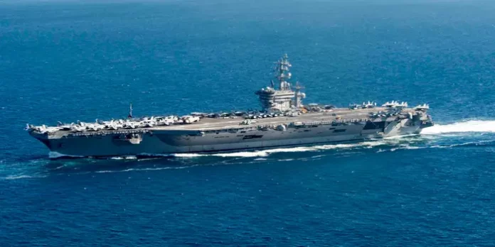 US Navy aircraft carrier USS Eisenhower headed to the Mediterranean White House
