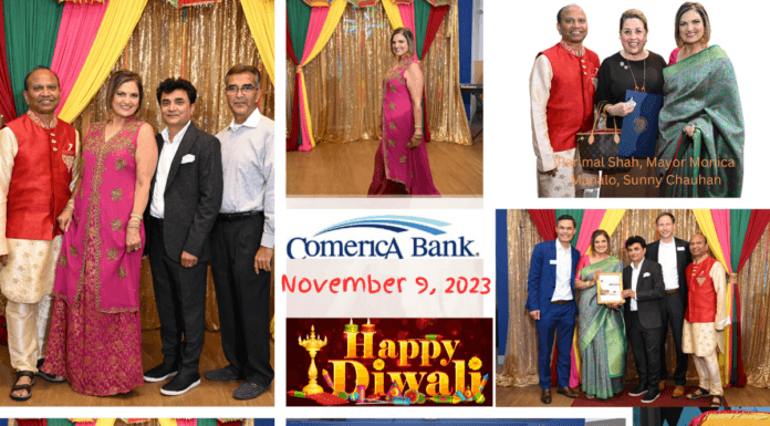 Comerica Bank of Cerritos celebrates Diwali Comerica Bank of Cerritos