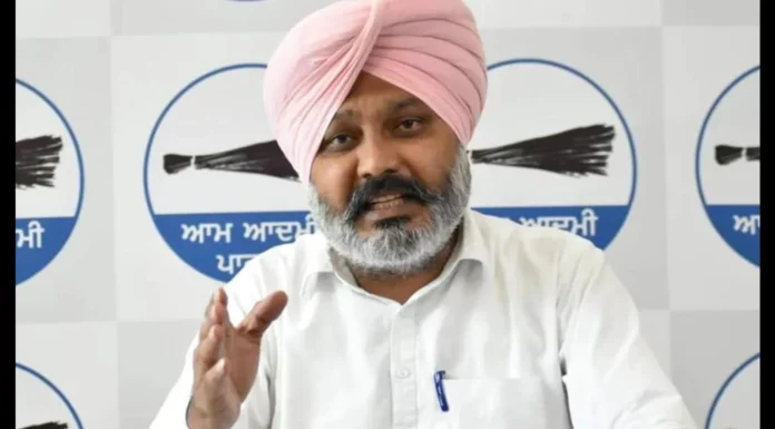 “Stubble burning declining in Punjab”: State Minister Harpal Cheema State Minister Harpal Cheema