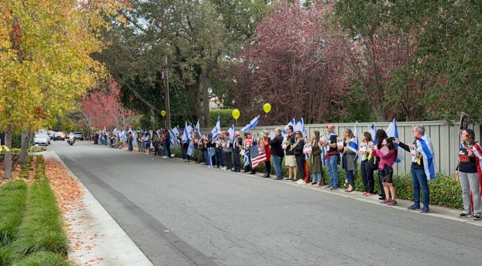 Bring Them Home Human Chain