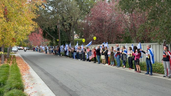 Bring Them Home Human Chain