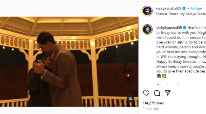 Vicky Kaushal pens adorable birthday wish for ‘Sam Bahadur’ director Meghna Gulzar Meghna Gulzar