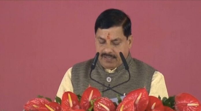 Mohan Yadav takes oath as Madhya Pradesh CM Mohan Yadav t