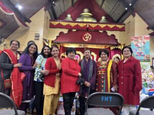 (left to right): Maheshwari Vyas, Nikita, Pallavi, Anuradha, Soni Singh, Sunita Japra, Veena Birla, and Poonam Arora