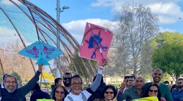 Gujaratis of North America celebrate Uttarayan Kite Flying Festival Uttarayan Kite Flying Festival