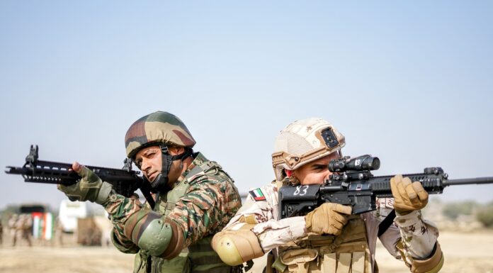 India-UAE joint military exercise ‘Desert Cyclone’ underway in Rajasthan 'Desert Cyclone'