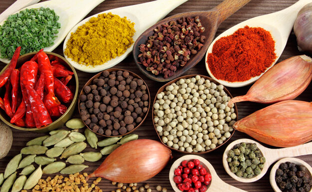 The magic of Indian herbs and spices spices