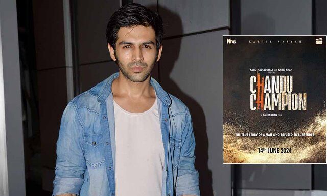 Kartik Aaryan, Kabir Khan spotted at BKC to attend ‘Chandu Champion’ wrap-up party Kartik Aaryan