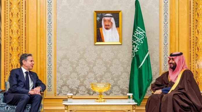 Blinken meets Saudi Crown Prince, addresses humanitarian needs in Gaza Crown Prince