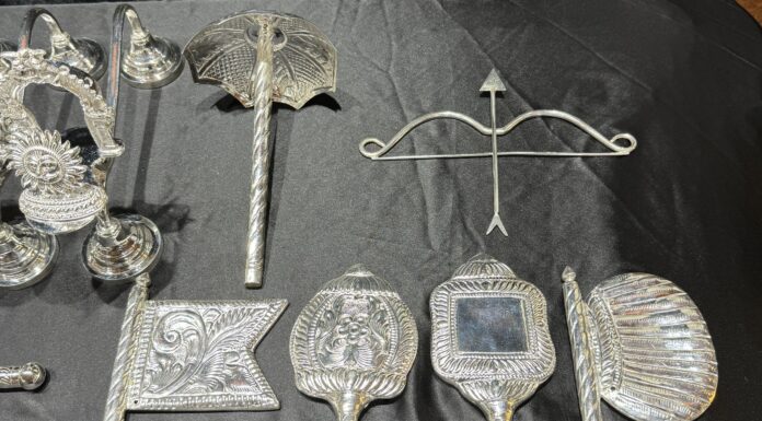 Ayodhya Ram temple puja items made by Sukra Jewellery Ayodhya