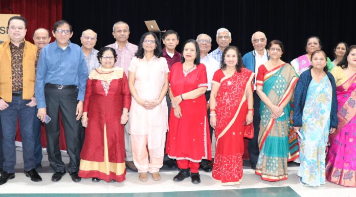 Indian Seniors celebrate Birthday, Mahashivratri & Sangeet program Mahashivratri